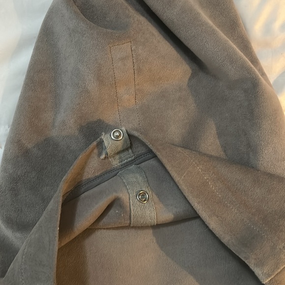 Tibi Ultrasuede Wide Leg Pull On Pant - Picture 5 of 7